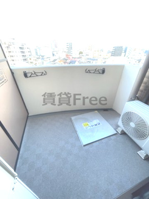 【バルコニー】 | Luxe大阪城南　仲介手数料無料