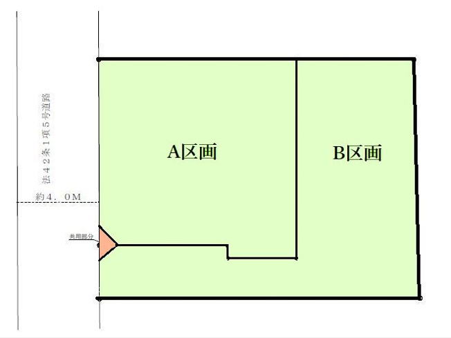 【区画図】 | 小金井市前原町１丁目　新築戸建　全2棟