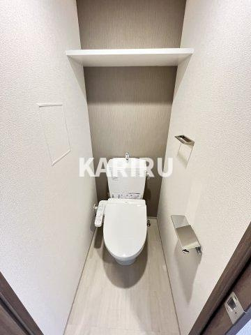 JMFレジデンス都島のトイレ|ゆったりとした空間のトイレです
