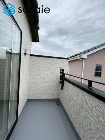 川越市下広谷3期全1棟　新築戸建のバルコニー|2026/6/4撮影