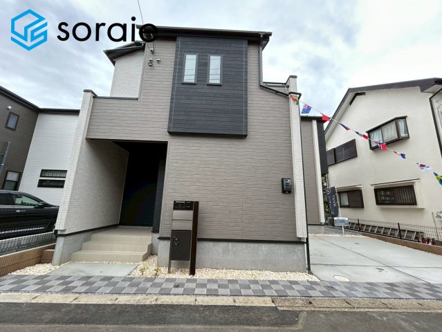 川越市下広谷3期全1棟　新築戸建の外観|2026/6/4撮影