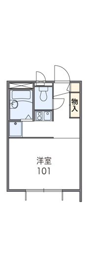 【間取り】 | レオパレスフロイデ