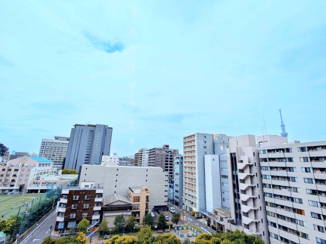 ファミール亀戸の展望|～スカイツリーも望める住戸からの眺望写真～