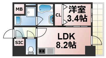 【間取り】 | リアライズ布施駅前　仲介手数料無料