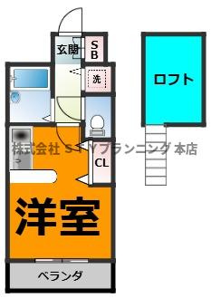 仲介手数料0！！パルテンツァの間取り