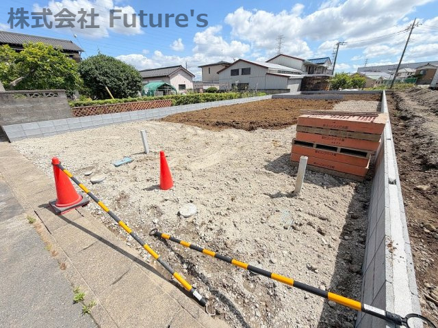 三郷市彦糸1丁目　新築戸建　全2棟　1号棟の外観|現地の写真になります。