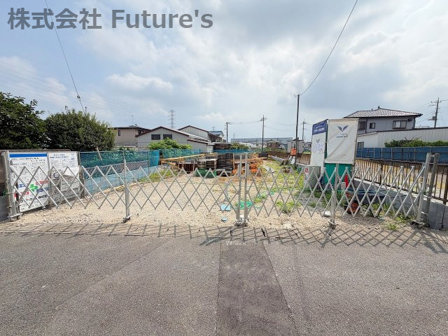 三郷市彦糸1丁目　新築戸建　全2棟　1号棟の外観|現地の写真になります。