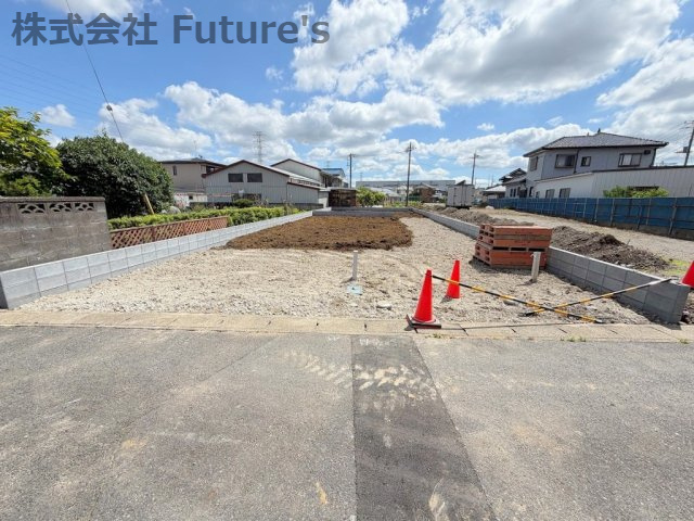 三郷市彦糸1丁目　新築戸建　全2棟　1号棟の外観|現地の写真になります。