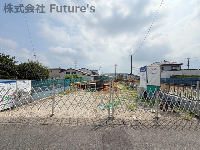 三郷市彦糸1丁目　新築戸建　全2棟　1号棟の外観|現地の写真になります。