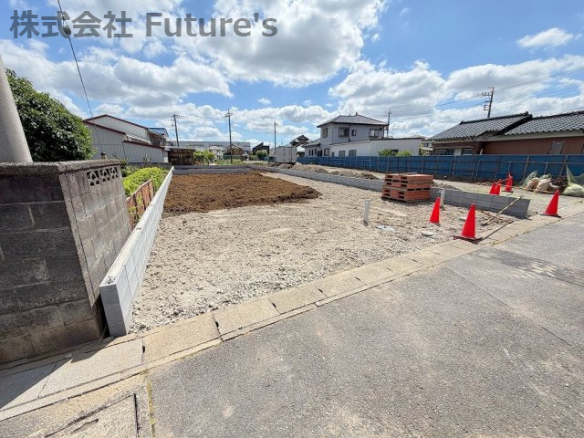 三郷市彦糸1丁目　新築戸建　全2棟　1号棟の外観|現地の写真になります。