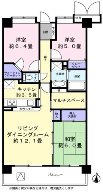 ザ・ウィンベル与野の間取り