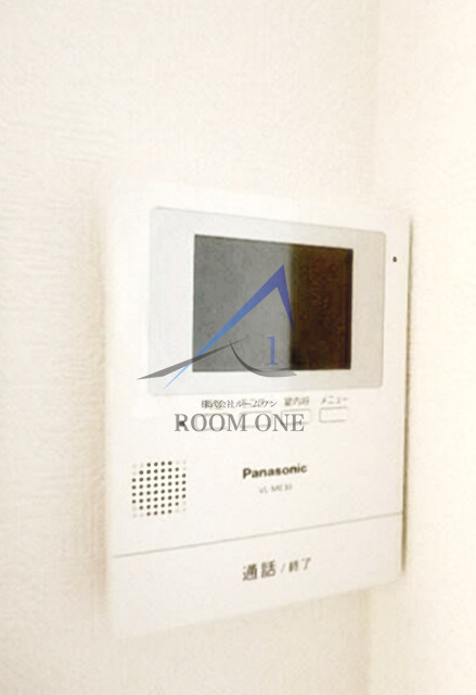 シャトー桐のセキュリティ|モニター付きインターホンです。