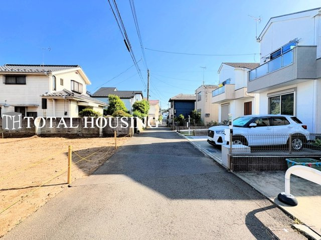 【前面道路含む現地写真】 | 小金井市前原町１丁目　建築条件付売地　全2区画