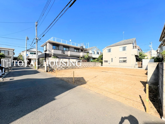 【前面道路含む現地写真】 | 小金井市前原町１丁目　建築条件付売地　全2区画