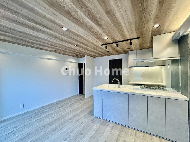 新大橋永谷マンションのキッチン|ダイニングキッチン