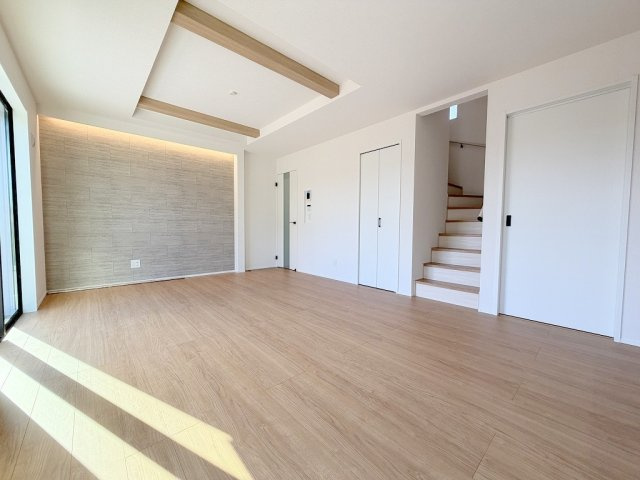 三郷市彦糸1丁目　新築戸建　全2棟　2号棟の外観|現地の写真になります。