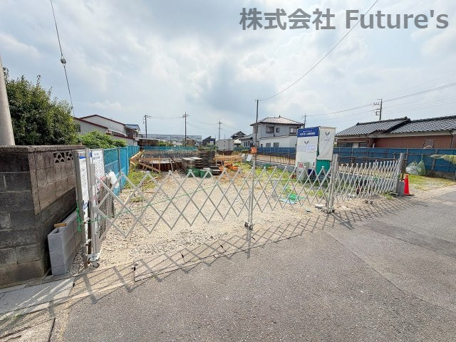 三郷市彦糸1丁目　新築戸建　全2棟　2号棟の外観|現地の写真になります。