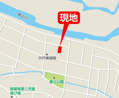 【地図】 | LIGARE　瀬上町７期　１号棟 | ★内覧予約で新米2kg★　