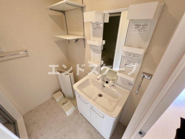 ハッピーネスの独立洗面台|高崎、前橋エリアのお部屋探しはエンドスケープまで！お客様の理想お聞かせ下さい♪