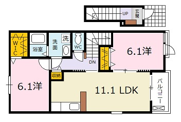 ヴィオラⅡの間取り