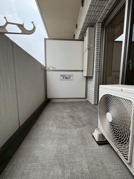 プレサンス錦プレミアムのバルコニー