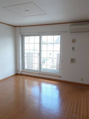 グリーンハイツＢの居間・リビング