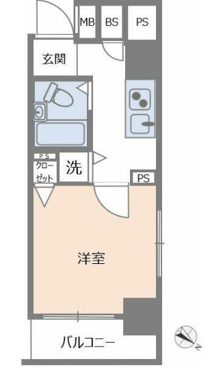 パークウェルツインズ西新宿サウスピアの間取り