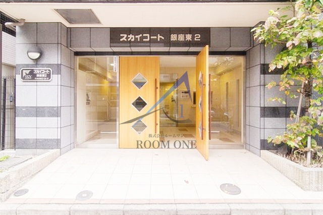 スカイコート銀座東第2のエントランス|エントランスです。