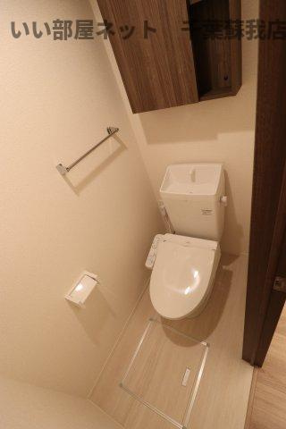 CLASSEUM都賀のトイレ|落ち着いた色調のトイレです