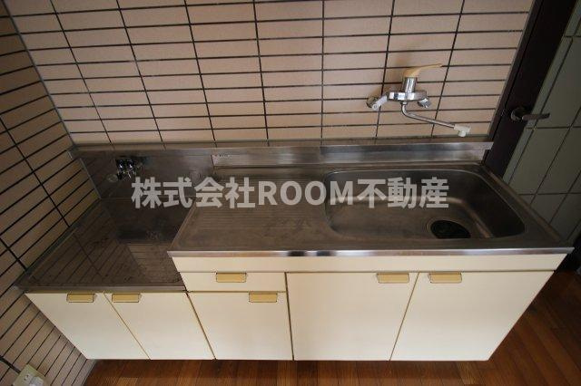 パークサイド早水壱番館のキッチン|キッチンでお料理をお楽しみください