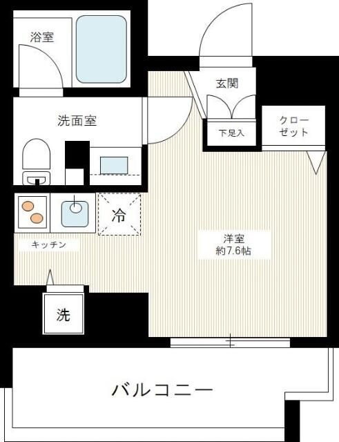 ダイナシティ西新宿の間取り