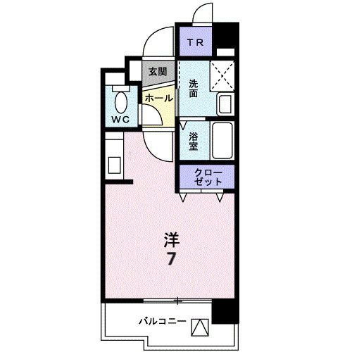 一風館の間取り