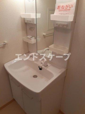 リュブミラーカⅡＡの洗面所|高崎、前橋のお部屋探しはエンドスケープまで！お客様の理想お聞かせ下さい♪