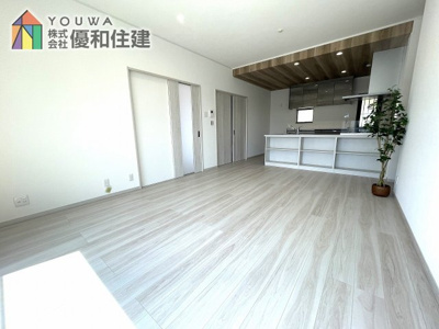 【居間・リビング】 | 新築戸建　神戸市垂水区多聞台1丁目