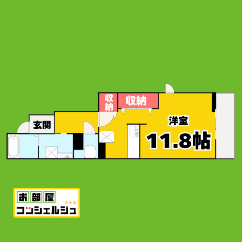 ハーモニー　Ｍの間取り