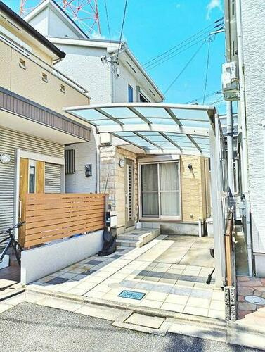 三ツ島3丁目　中古一戸建ての駐車場|カーポート
■物件内覧・資金計画相談・住宅ローン相談、リフォーム相談、お問合せ受付中■
※当日・翌日のご内覧、ご相談はお電話でのお問合せがスムーズです！