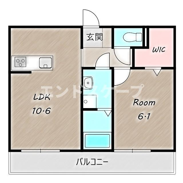 サンヒルズＳの間取り|高崎、前橋のお部屋探しはエンドスケープまで！お客様の理想お聞かせ下さい♪