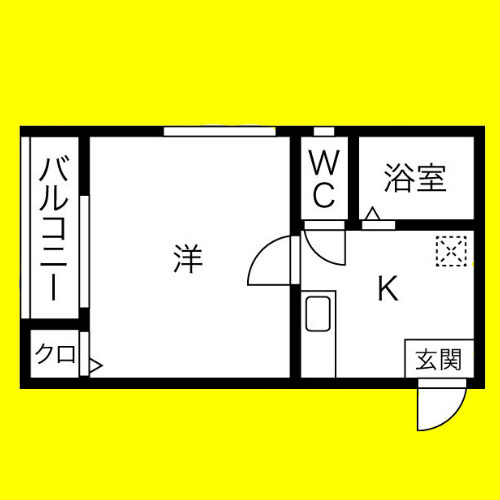 ソフィア　名古屋市賃貸　仲介手数料無料の間取り