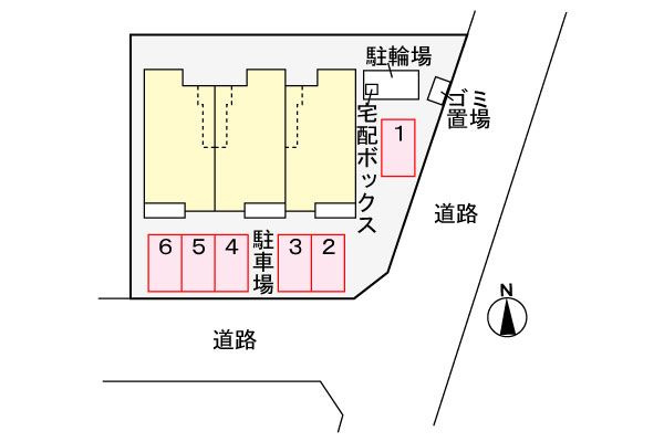 パーク追分　　刈谷市近郊の賃貸ならクラスホーム刈谷の駐車場