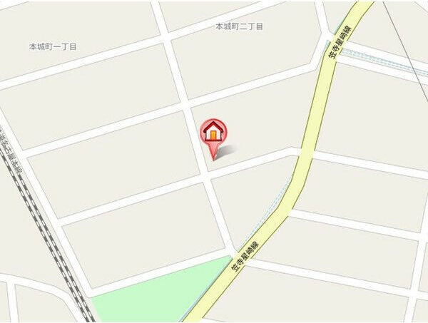 ウィングコート本城の地図