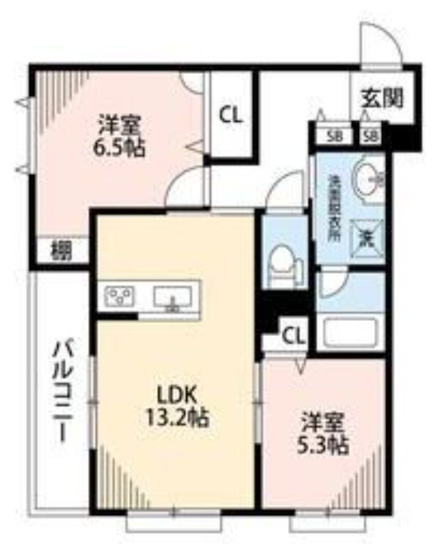 【間取り】 | Sｈａｍａｉｓｏｎ　ｇｅｏ　白鷺