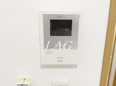 【セキュリティ】 | 大森山王濱栖鳳 | モニター付きインターホンです。