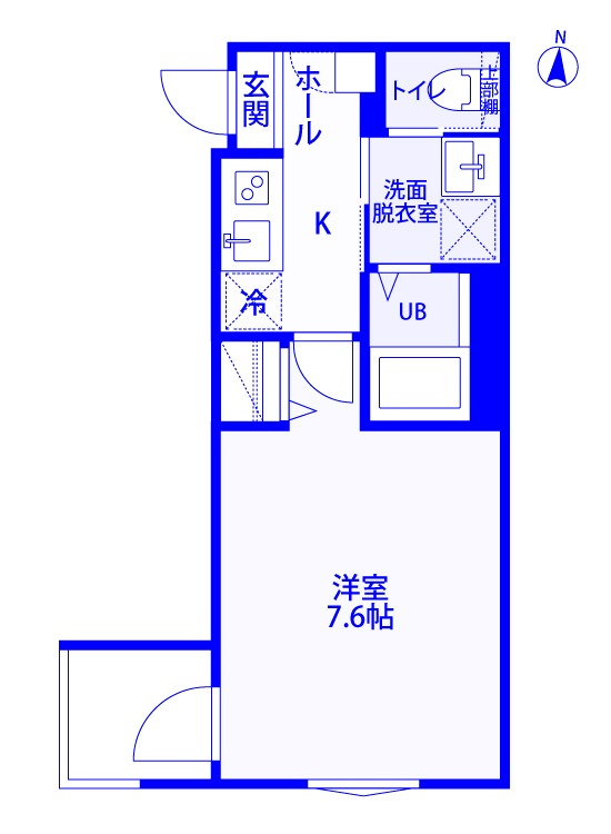 カーサCOEDOの間取り