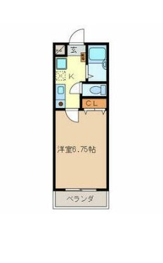 JC　SOUTH　SHIKI　295の間取り