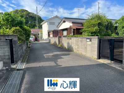【前面道路含む現地写真】 | 山陽小野田市大字東高泊 土地／約80坪