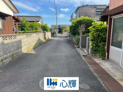 【前面道路含む現地写真】 | 山陽小野田市大字東高泊 土地／約80坪