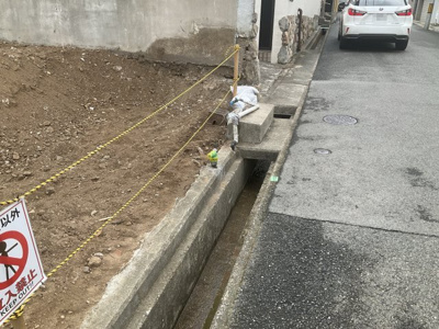 【前面道路含む現地写真】 | 灘区楠丘町6丁目　売地