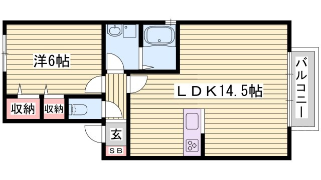 リーフデの間取り