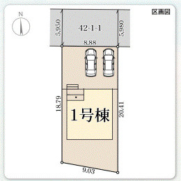 【区画図】 | リーブルガーデン舞鶴市七日市３期 | 区画図