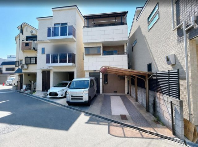 【外観】 | 東住吉区田辺5丁目 | スーパー・ドラッグストア・コンビニ徒歩3分圏内♪近隣に生活施設も充実です！